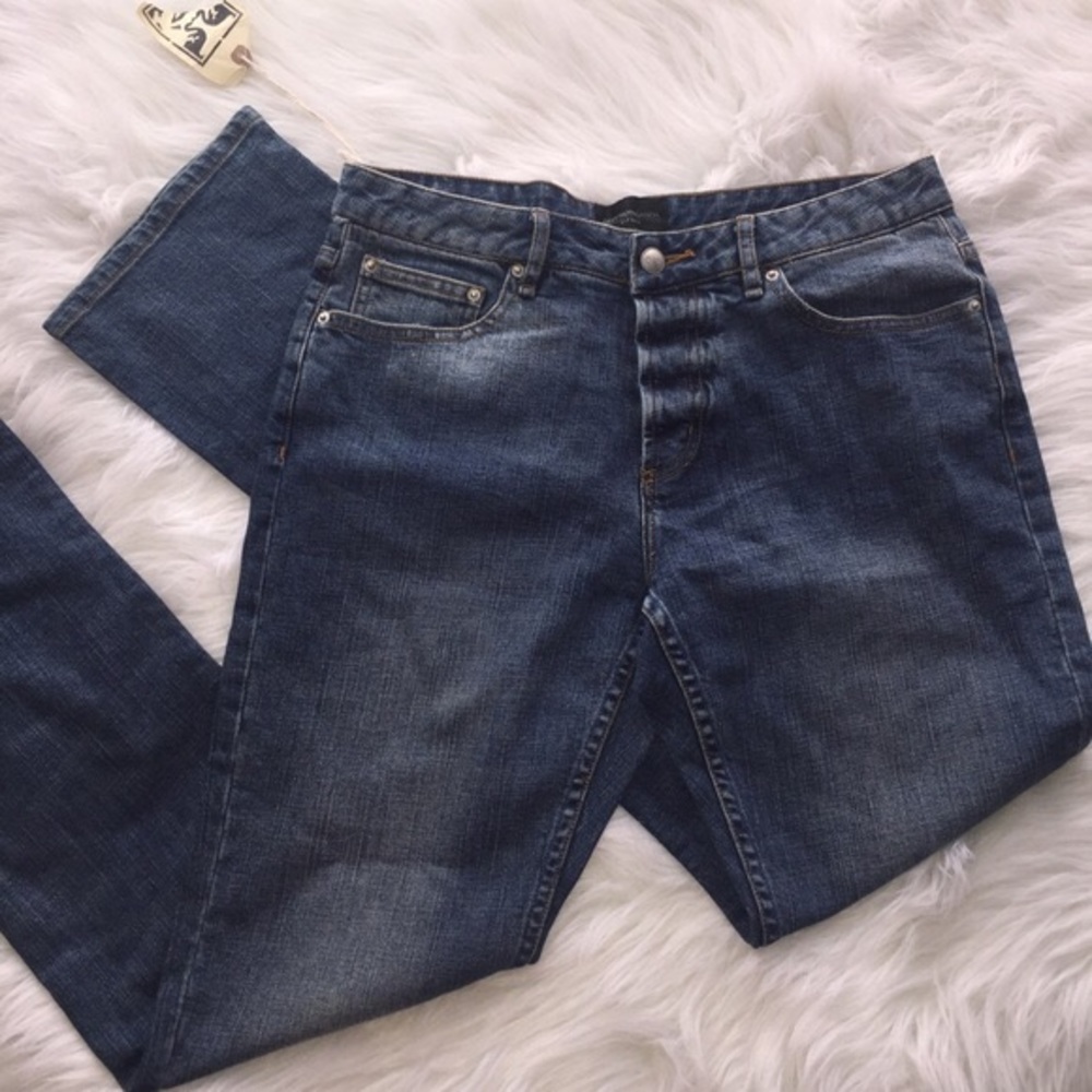 Obey Button Fly Jeans